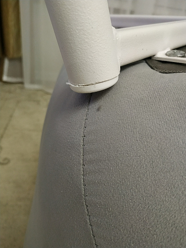 Стул на металлокаркасе Челси К бирюзовый / черный фото покупателя 138