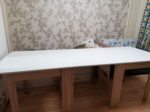 Стол обеденный раздвижной СтК7 венге фото покупателя 238