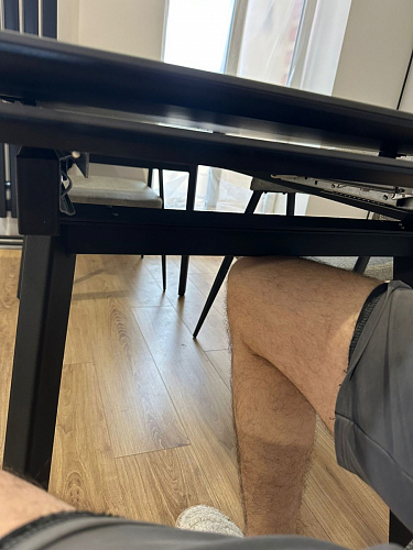 Керамический стол Норман 120(180)х80 shakespeare black / черный фото покупателя 5