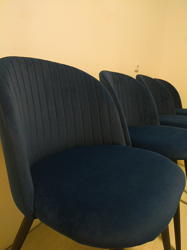 Стул на металлокаркасе Gabi gray / black фото покупателя 423