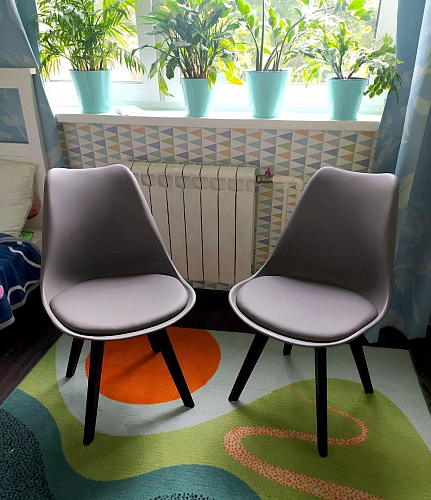 Деревянный стул Bonuss dark gray фото покупателя 79