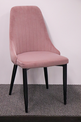 Стул на металлокаркасе Kora beige / black из шоурума 13