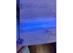 Письменный стол Челси Лофт дуб делано светлый / белый матовый фото покупателя 15