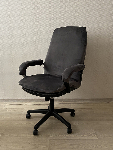 Компьютерное кресло Comfort lux серый фото покупателя 55