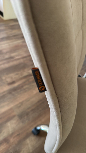 Компьютерное кресло One/Ван флок бежевый 7 фото покупателя 29