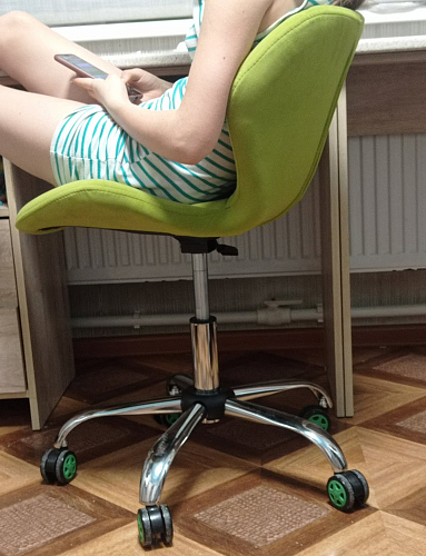 Компьютерное кресло Selfi бежевое фото покупателя 3