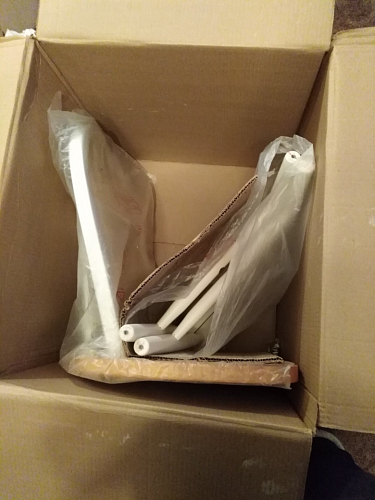 Деревянный стул Avery mod. 1101 white фото покупателя 2