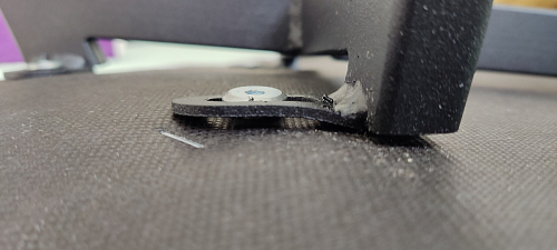 Стул на металлокаркасе Чилли синий / белый фото покупателя 825