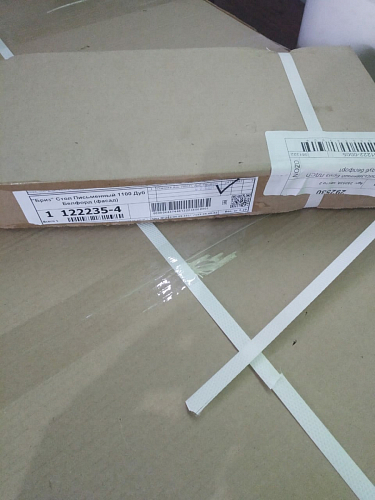 Стол письменный Бриз МДФ волна лайм / ясень светлый фото покупателя 212