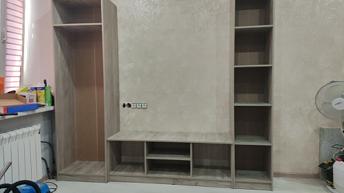 Готовая гостиная Бертелена дуб крафт серый / серый графит фото покупателя 110