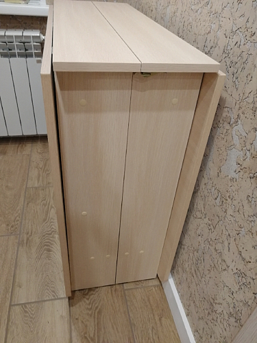 Стол обеденный раздвижной СтК7 дуб молочный фото покупателя 196