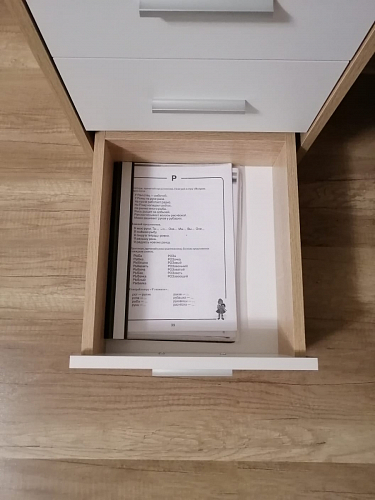 Письменный стол КСТ-16 левый венге / беленый дуб фото покупателя 5