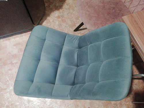 Стул на металлокаркасе Челси бежевый / черный фото покупателя 185