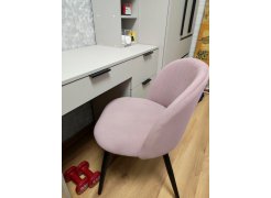 Стул на металлокаркасе Gabi 1 light purple / black фото покупателя 721