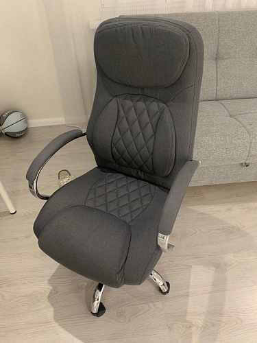Компьютерное кресло Tron gray fabric фото покупателя 57
