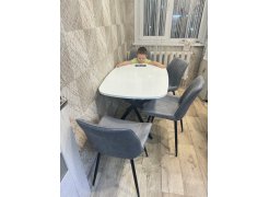 Стул на металлокаркасе Седа К 02 светло-серый / белый фото покупателя 320