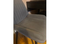 Стул на металлокаркасе Седа К крутящийся светло-серый  / белый фото покупателя 281