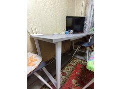 Стол Лота Лофт 120 25 мм сабия / черный матовый фото покупателя 721