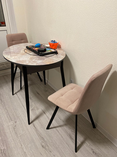 Стул Чилли 2 темно-серый  / черный фото покупателя 1005