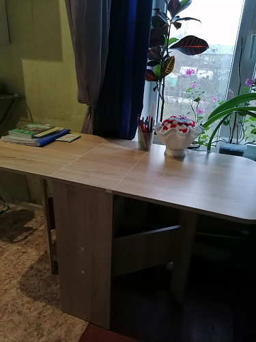 Стол-книжка Мечта дуб сонома  - Уцененный экземпляр фото покупателя 204