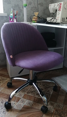 Компьютерное кресло Melody розовое фото покупателя 199