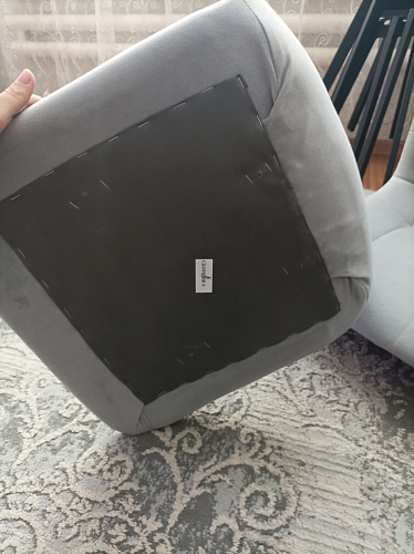 Стул на металлокаркасе Чилли зеленый / белый каркас фото покупателя 13