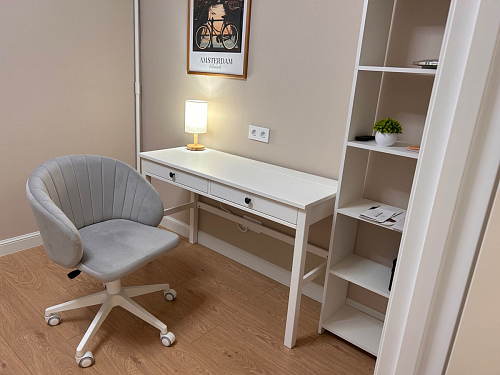 Компьютерное кресло Пард confetti silver серый / черный фото покупателя 171