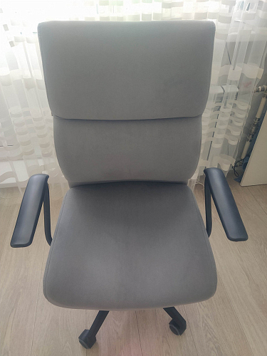 Компьютерное кресло Benefit/Бенефит флок бежевый 7 фото покупателя 63