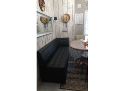 Кухонный диван Бриз правый зеленый велюр фото покупателя 4