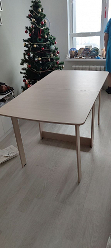 Стол-книжка СтК4 венге / дуб молочный фото покупателя 6