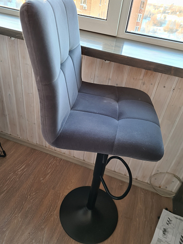 Барный стул Milton серый фото покупателя 3