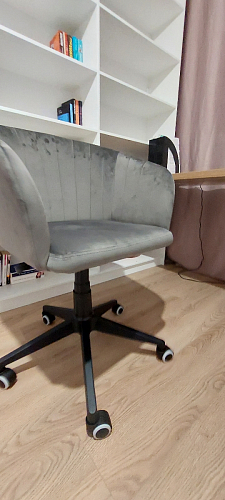 Компьютерное кресло Тибо светло-коричневый / белый фото покупателя 60