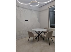 Стул на металлокаркасе Gabi 1 light purple / black фото покупателя 388