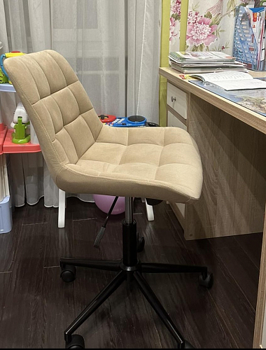 Компьютерное кресло Честер синий (velutto 46 ) / белый фото покупателя 22