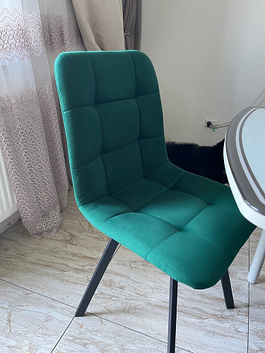 Комплект стульев Чилли 2 шт бежевый / черный фото покупателя 420