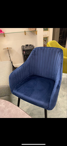 Стул на металлокаркасе Slam dark beige фото покупателя 71