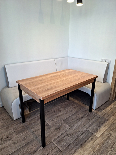 Стол Оригон сонома / черный матовый фото покупателя 19