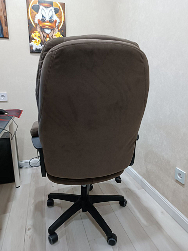 Компьютерное кресло Comfort lux серый фото покупателя 109