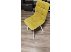 Стул на металлокаркасе Чилли горчичный / белый фото покупателя 204