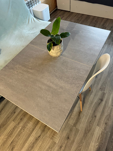 Деревянный стол Лота Лофт 120x75 дуб крафт табачный / черный матовый фото покупателя 765