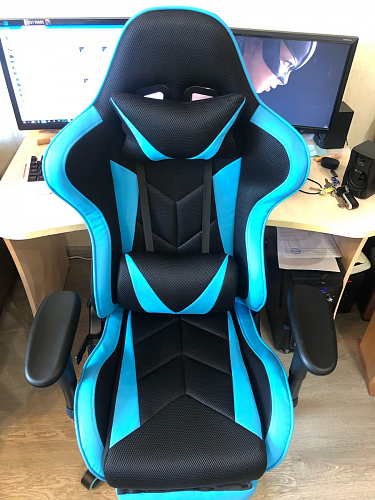 Компьютерное кресло Kano черное / красное фото покупателя 75