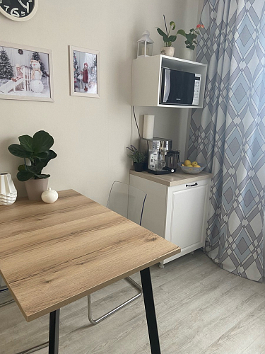 Стол раскладной Колон Лофт 120 32 мм дуб галифакс табако / черный матовый фото покупателя 170