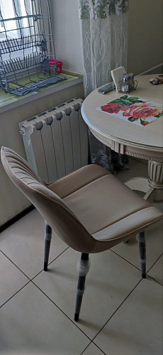 Комплект стульев Седа К 4 шт латте / черный фото покупателя 18