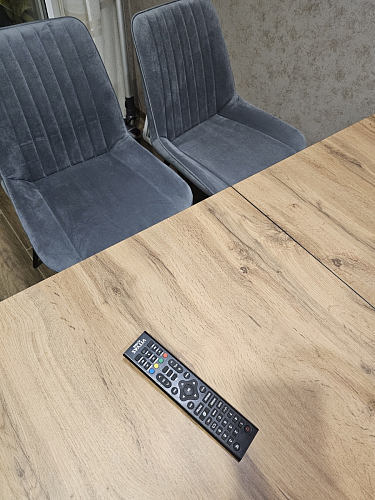 Стул на металлокаркасе Седа 360 К латте (velutto 08) / белый фото покупателя 109