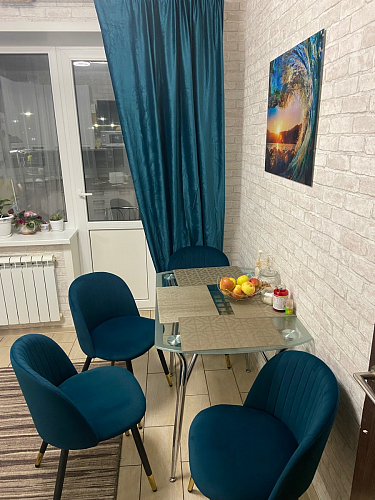 Стул на металлокаркасе Gabi dark beige / black / silver фото покупателя 565