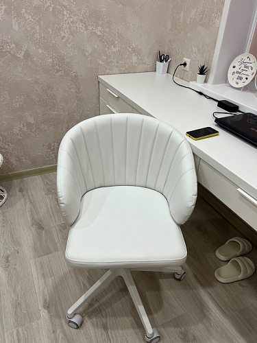 Компьютерное кресло Пард confetti silver серый / черный фото покупателя 138