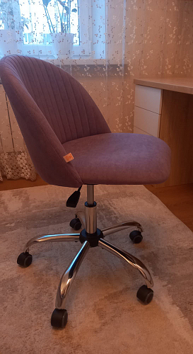 Компьютерное кресло Melody/Мелоди молочное фото покупателя 204