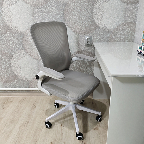 Компьютерное кресло Konfi blue / white фото покупателя 268