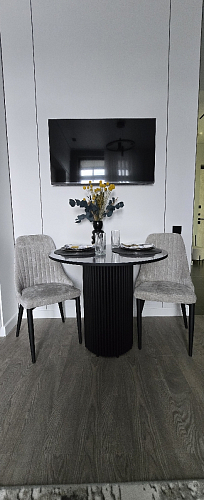 Стул на металлокаркасе Kora black / gray фото покупателя 356