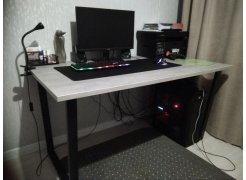 Стол Лота Лофт 120 25 мм сабия / черный матовый фото покупателя 118